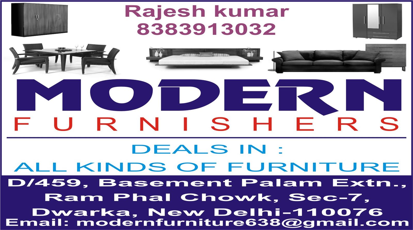 MODERN FURNISHERS